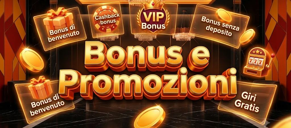 Bonus e promozioni